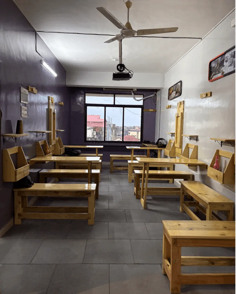 Bartending Academy Goa — student bartending in action